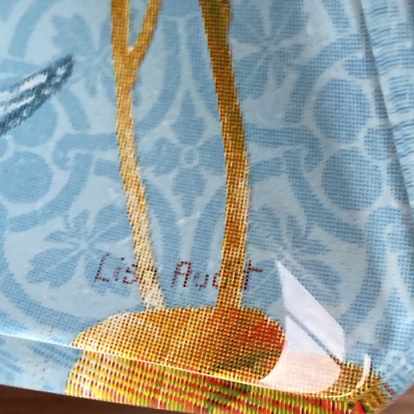 Lisa Audit square (2) glass bowls butterflies pivoine - Picture 11 of 13